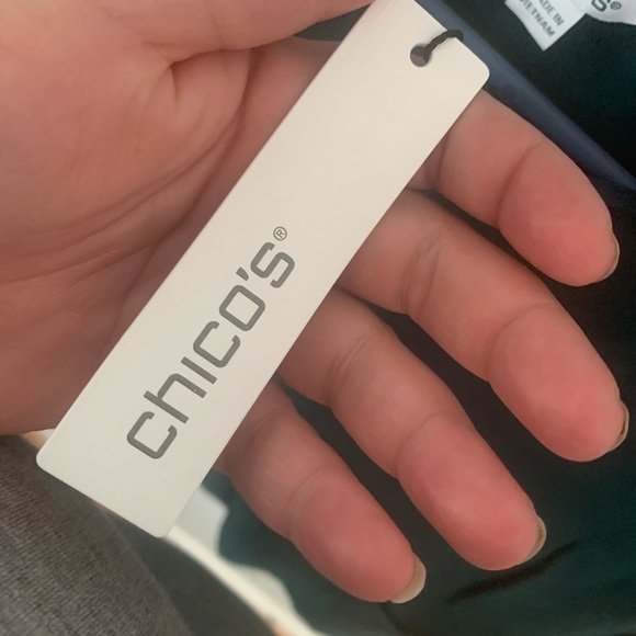 Chico's Deep Green Knit Pullover Sweater - Picture 6 of 6